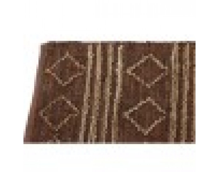 Килим Home ESPRIT Кафяв Ромб 120 x 180 x 1 cm Килим Home ESPRIT Кафяв Ромб 120 x 180 x 1 cm