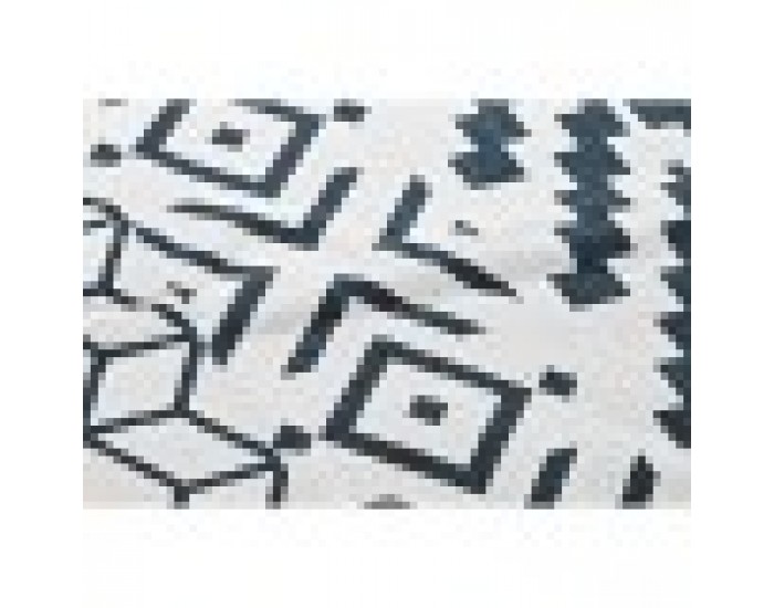 Килим DKD Home Decor Сив Бял (160 x 230 x 1 cm)