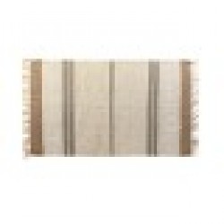Килим DKD Home Decor Кафяв полиестер Памук (117 x 198 x 0,7 cm) - Спално бельо