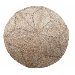 Килим DKD Home Decor Естествен (120 x 1 x 120 cm) - Спално бельо