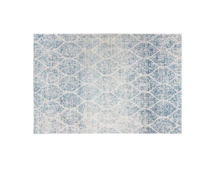 Килим DKD Home Decor Син Памук Chenille (120 x 180 x 1 cm)