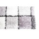 Килим DKD Home Decor Черен полиестер Бял Кариран 120 x 180 x 2 cm