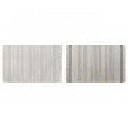 Килим DKD Home Decor Сив Бял (120 x 180 x 0,75 cm) (2 броя) - Спално бельо
