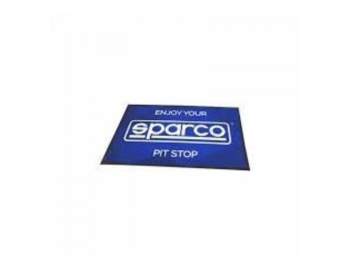 Килим Sparco Enjoy your pit stop Син Килим Sparco Enjoy your pit stop Син