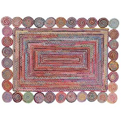 Килим DKD Home Decor Многоцветен Арабин (200 x 290 x 0,5 cm) - Спално бельо