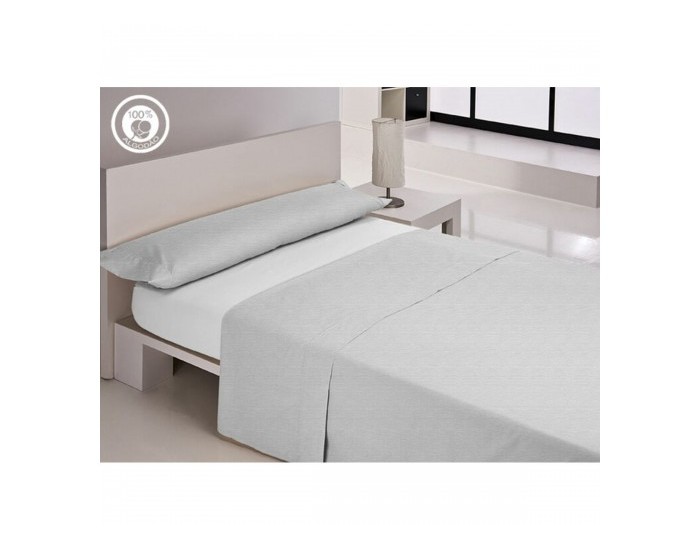 Регулируем чаршаф с ластик Happy Home LISOS COTTON Бял 135 легло