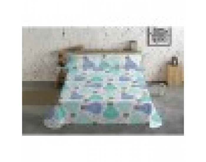 Комплект Чаршафи Pierre Cardin IDEAS Син 90 легло