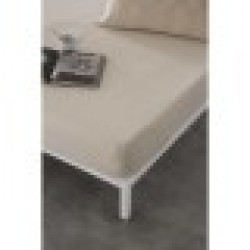 Регулируем чаршаф с ластик Naturals ELBA Бежов 90 x 190/200 cm (90 легло) - Спално бельо
