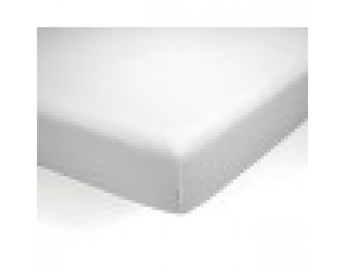 Регулируем чаршаф с ластик Alexandra House Living QUTUN Бял 140 x 1 x 200 cm