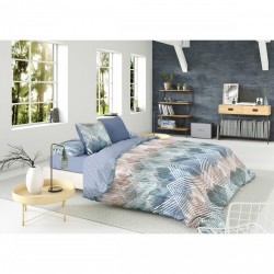 Покривало за одеяло Pierre Cardin SCOTT Син 144 Конци 150 x 230 cm - Спално бельо