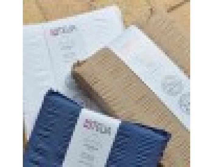 Покривало за одеяло Alexandra House Living Amán Син 150 x 220 cm