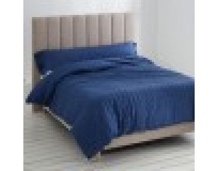 Покривало за одеяло Alexandra House Living Amán Син 150 x 220 cm