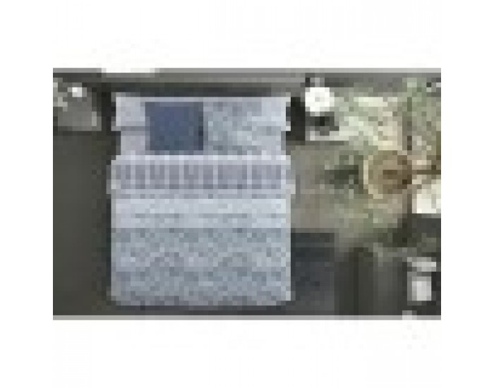 Покривало за одеяло Pierre Cardin ANGELICA Син 144 Конци 180 x 230 cm