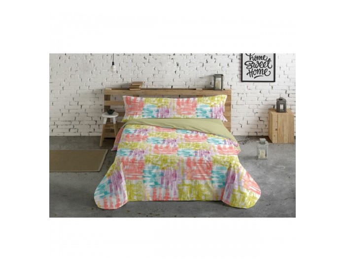 Покривало за одеяло Pierre Cardin Colors Зелен 144 Конци 180 x 230 cm