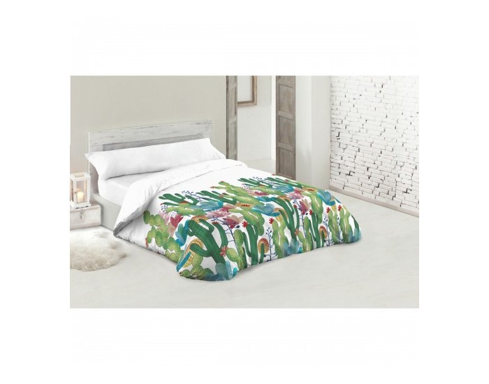 Покривало за одеяло Hosteline CACTUS Бял 144 Конци