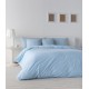 Покривало за одеяло Naturals Lino Светло син Син - Размери - Легло 90 (155 x 220 см)