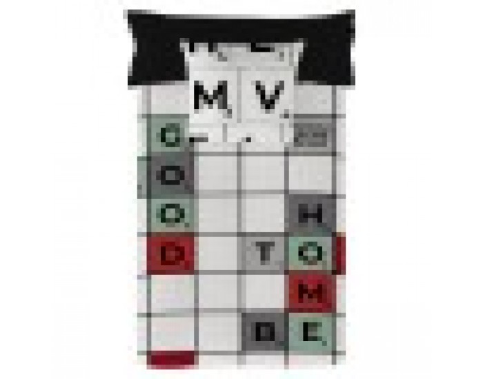 Покривало за одеяло Naturals Scrabble (260 x 220 cm) (180/190 легло) Покривало за одеяло Naturals Scrabble (260 x 220 cm) (180/190 легло)