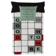 Покривало за одеяло Naturals Scrabble (260 x 220 cm) (180/190 легло) Покривало за одеяло Naturals Scrabble (260 x 220 cm) (180/190 легло)