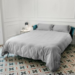 Покривало за одеяло Naturals Tencel Сив (220 x 220 cm) (135/140 легло) - Спално бельо