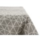 Покривка Абстрактен Сив Jacquard Бял (140 x 180 cm) Покривка Абстрактен Сив Jacquard Бял (140 x 180 cm)