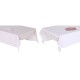 Покривка за маса и салфетки DKD Home Decor Розов Бял (150 x 250 x 0,5 cm) (2 броя) Покривка за маса и салфетки DKD Home Decor Розов Бял (150 x 250 x 0,5 cm) (2 броя)