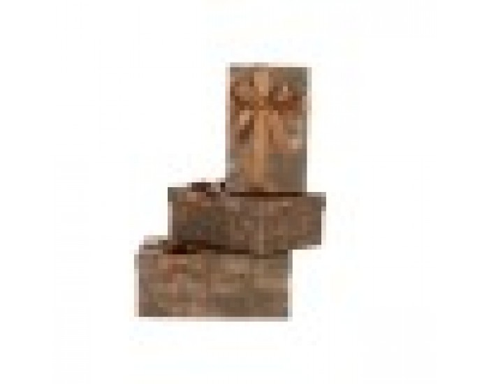 Комплект Декоративни Кутии Кафяв Черен Картон Райета Ласо 3 Части