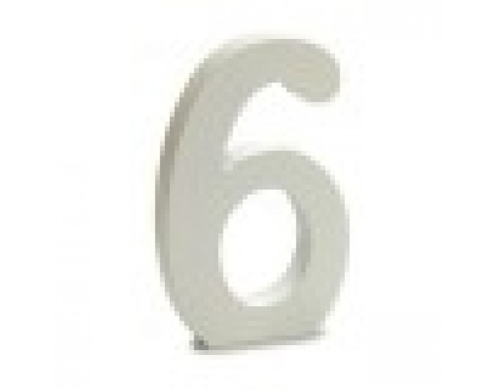 Номера 6 Дървен Бял (1,8 x 21 x 17 cm) (12 броя)