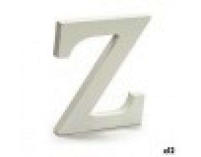 Писмо Z Дървен Бял (1,8 x 21 x 17 cm) (12 броя)