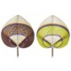 Декорация за стена DKD Home Decor Оранжев Естествен 40 x 0,5 x 32 cm (2 броя) Декорация за стена DKD Home Decor Оранжев Естествен 40 x 0,5 x 32 cm (2 броя) - Сувенири, Подаръци, Свещи