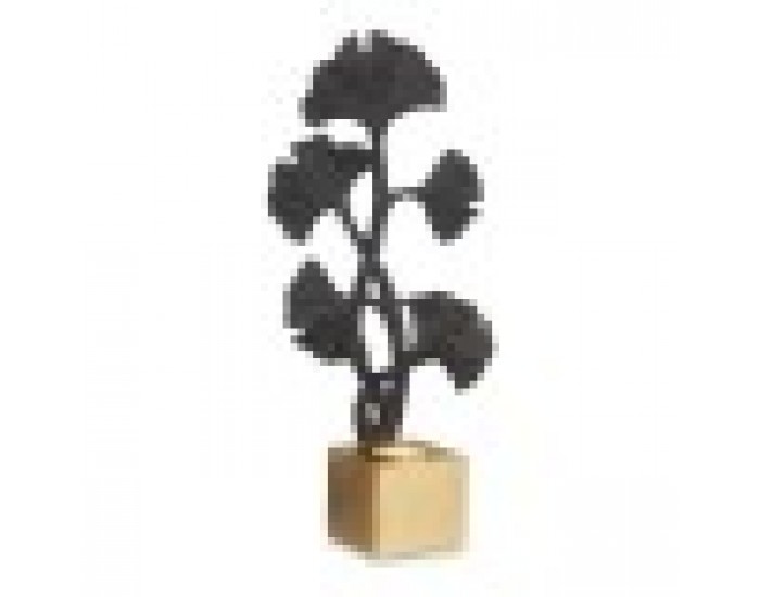 Декоративна фигурка Черен Lilled Полирезин (7,7 x 36,3 x 16,5 cm)