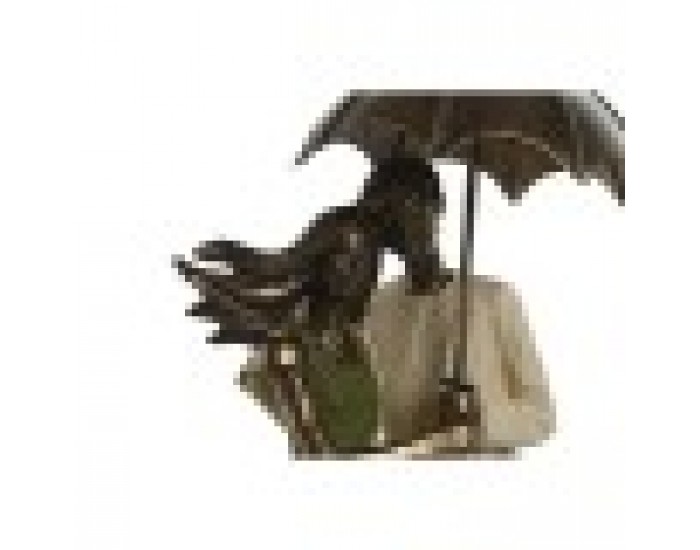 Декоративна фигурка Home ESPRIT Зелен Златен Двойка партньори 12,5 x 8 x 25,5 cm