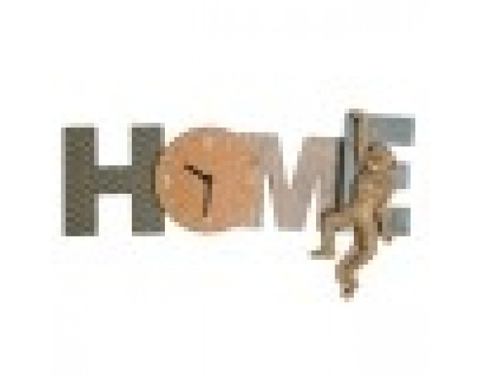 Декорация за стена DKD Home Decor MDF Маймуна Тропически (42 x 5 x 22 cm)