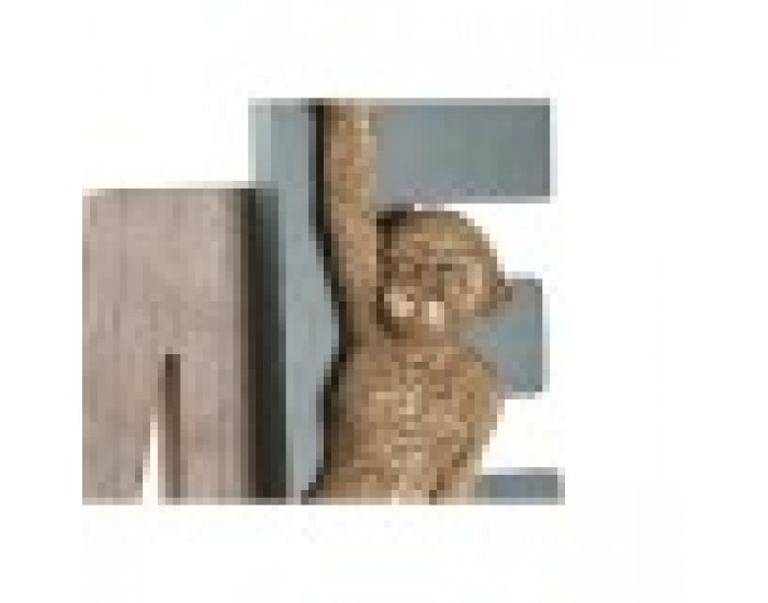 Декорация за стена DKD Home Decor MDF Маймуна Тропически (42 x 5 x 22 cm)