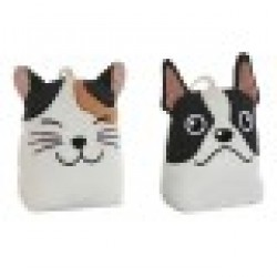 Държач на врати Home ESPRIT От пясък 15 x 9 x 21 cm (2 броя) - Сувенири, Подаръци, Свещи