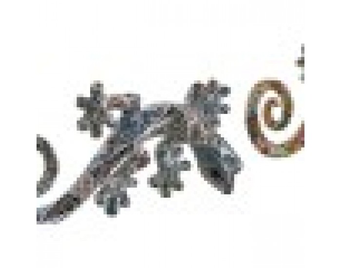 Декорация за стена Home ESPRIT Многоцветен Гущер Средиземноморско 10 x 4 x 22 cm (2 броя)