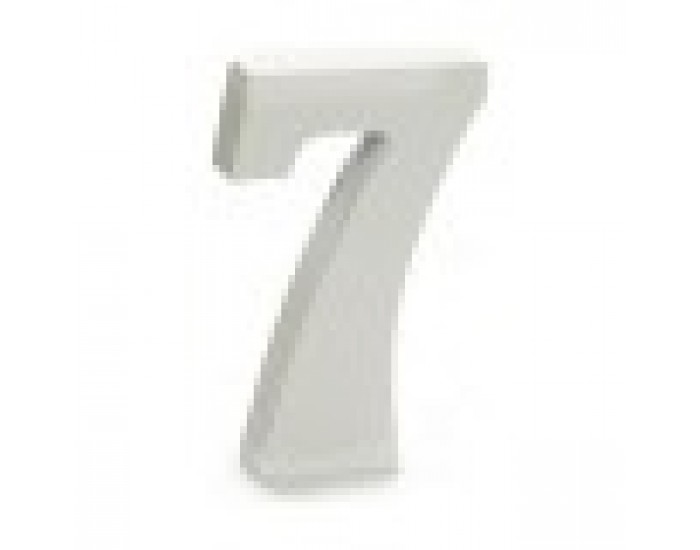 Номера 7 Дървен Бял (2 x 16 x 14,5 cm) (24 броя)