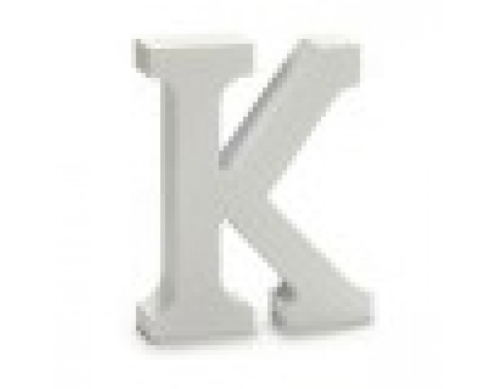Писмо K Дървен Бял (2 x 16 x 14,5 cm) (24 броя)