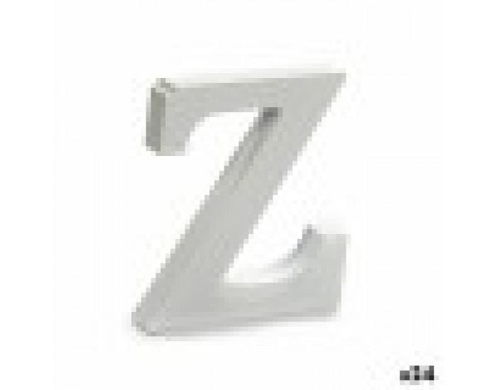 Писмо Z Дървен Бял (2 x 16 x 14,5 cm) (24 броя)