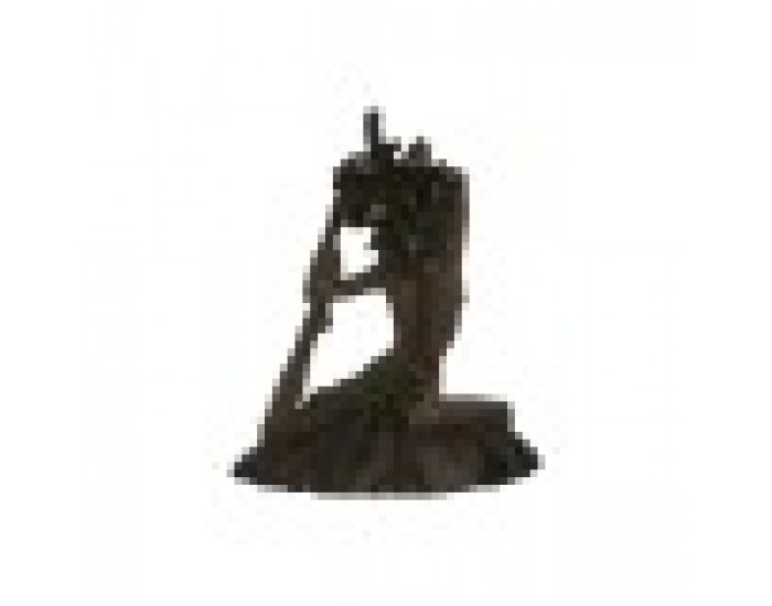 Декоративна фигурка Home ESPRIT Кафяв Yoga Индианец 13 x 6 x 16 cm (2 броя)