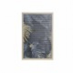 Декорация за стена DKD Home Decor 30 x 1,5 x 45 cm Естествен Сив Тропически (2 броя) - Сувенири, Подаръци, Свещи