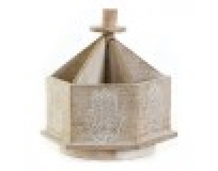 Дистанционно DKD Home Decor Кафяв Дърво манго Индианец (20 x 20 x 20 cm)