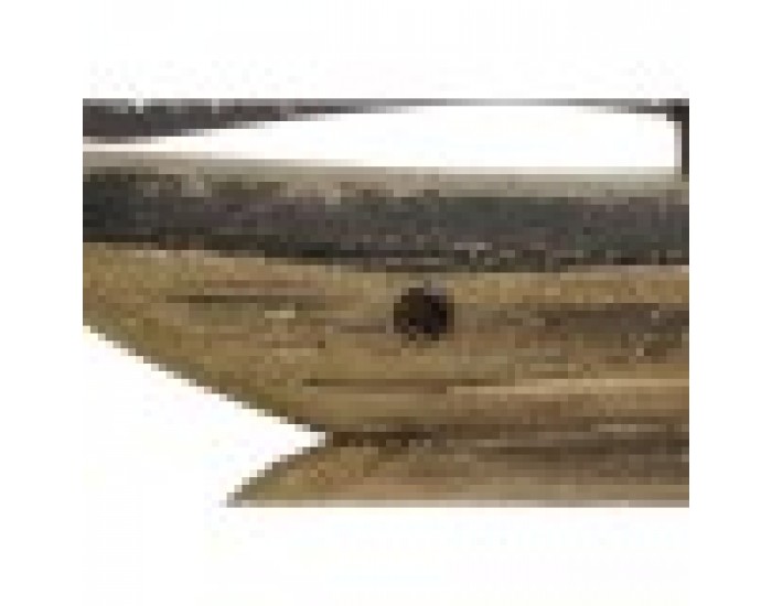 Декоративна фигурка Home ESPRIT Бял Естествен Платноходка Завършек със състаряващо покритие 26 x 6 x 34 cm