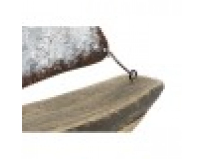 Декоративна фигурка Home ESPRIT Бял Естествен Платноходка Завършек със състаряващо покритие 26 x 6 x 34 cm