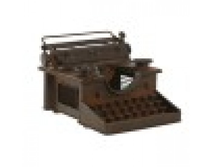 Декоративна фигурка Home ESPRIT Бронз Vintage Пишеща машина 15 x 18 x 12 cm