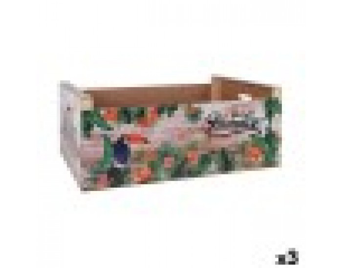 Подложка за маса Confortime Paradise Дървен Тропически 58 x 39 x 21 cm (3 броя)