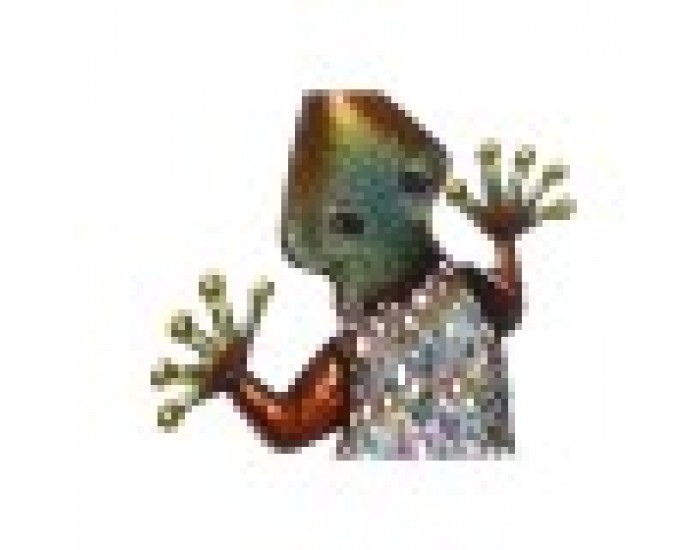 Декорация за стена Home ESPRIT Многоцветен Гущер 25 x 6,5 x 51 cm