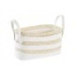 Кошница DKD Home Decor влакно (33 x 16 x 19 cm) - Сувенири, Подаръци, Свещи