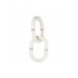 Декоративна фигурка Home ESPRIT Бял Златен Верига 13 x 13 x 28 cm - Сувенири, Подаръци, Свещи