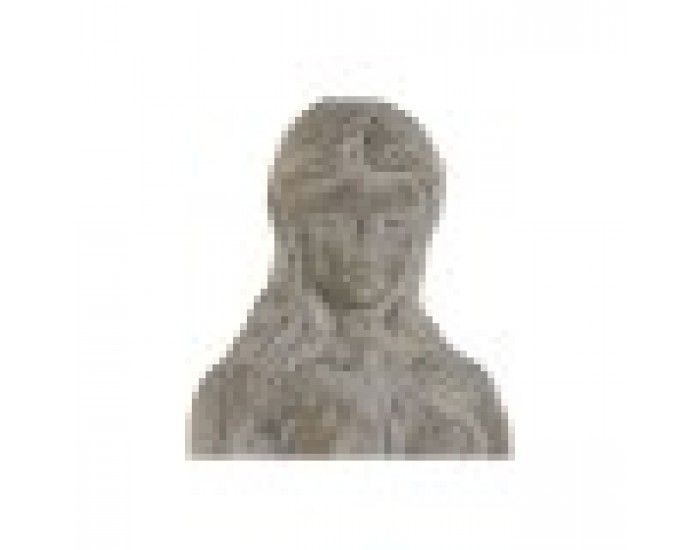 Декоративна фигурка Home ESPRIT Сив Дама романтичен Завършек със състаряващо покритие 17 x 17 x 61 cm