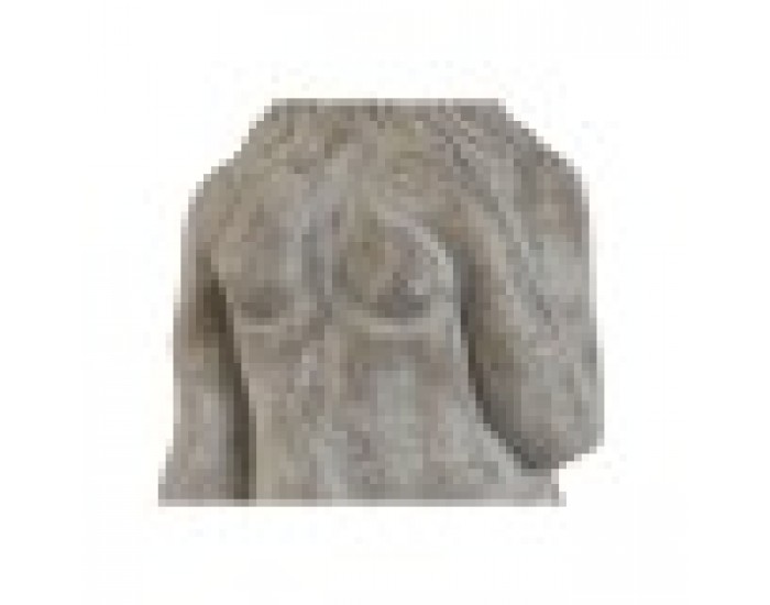 Декоративна фигурка Home ESPRIT Сив Дама романтичен Завършек със състаряващо покритие 17 x 17 x 61 cm